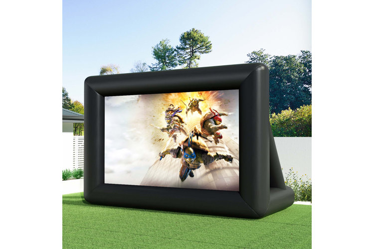 Best outdoor deals movie screen